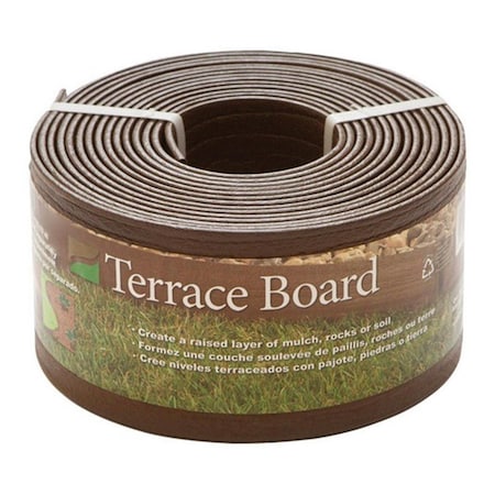 Master Mark 94440 Terrace 4 in. x 40 ft. Black Board Landscape Edging MA11097